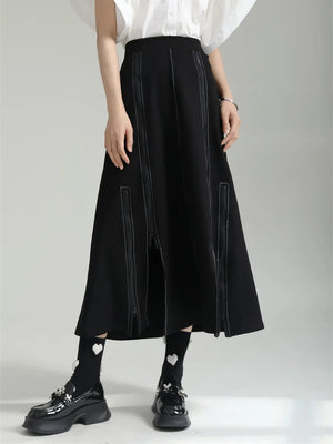 All Black Maxi Skirt