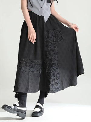 Black Dressy Maxi Skirt