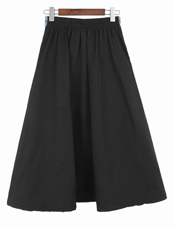 Black Maxi Prom Skirt