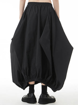 Black Maxi Skirt Flowy