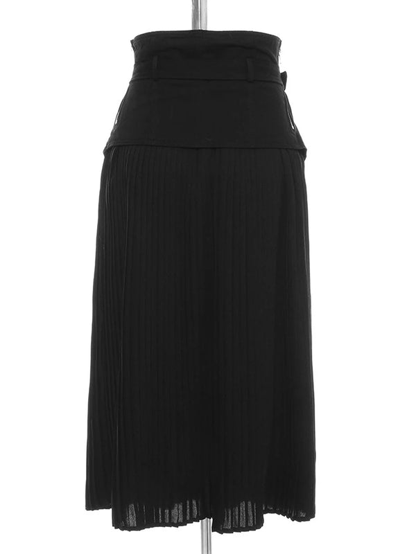 Black Maxi Skirt Outfit Fall
