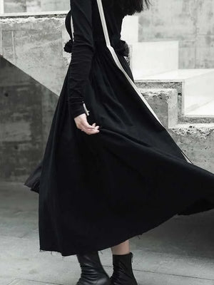 Black Maxi Skirt Plus Size
