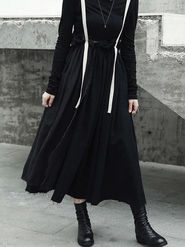 Black Maxi Skirt Plus Size