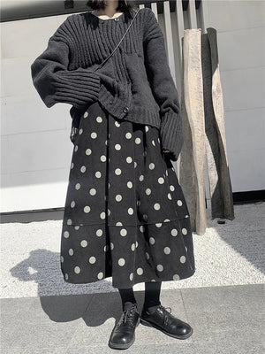 Black Maxi Skirt Street Style