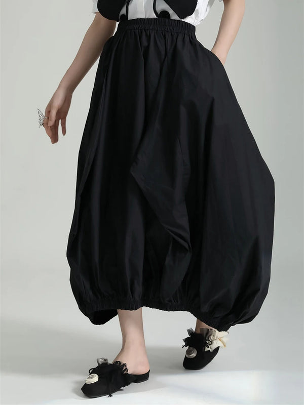 Formal Black Maxi Skirt