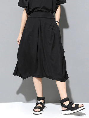 Full Black Maxi Skirt
