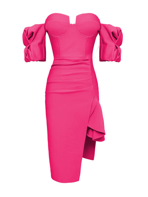 Light Pink Bodycon Mini Dress