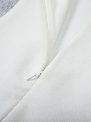 White Midi Dress Casual