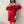 Red Mini Satin Dress