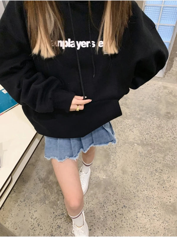 Black Y2K hoodies