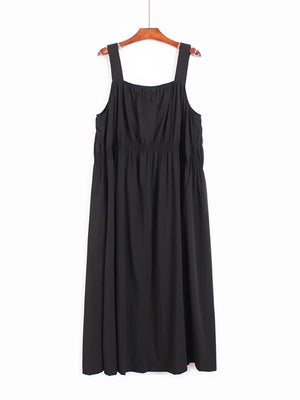 Black Long Straight Dress