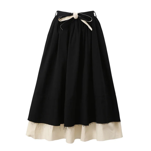 Black Maxi Long Skirt