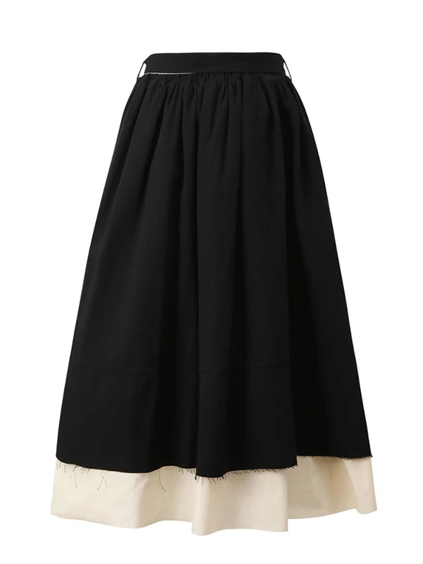 Black Maxi Long Skirt