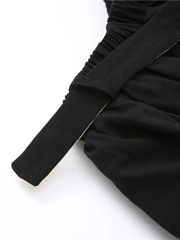 Black Maxi Long Skirt