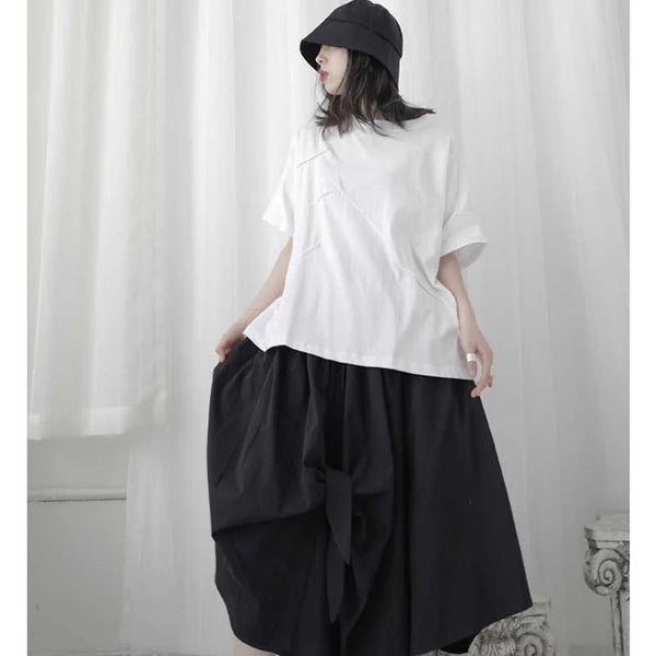 Black Maxi Skirt With Split