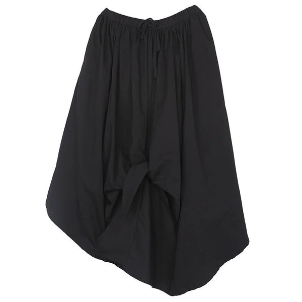 Black Maxi Skirt With Split