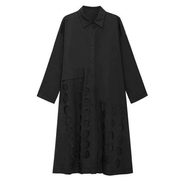 Black Midi Dress Long Sleeve