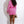Bodycon Pink Mini Dress
