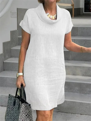 Casual Midi White Dress