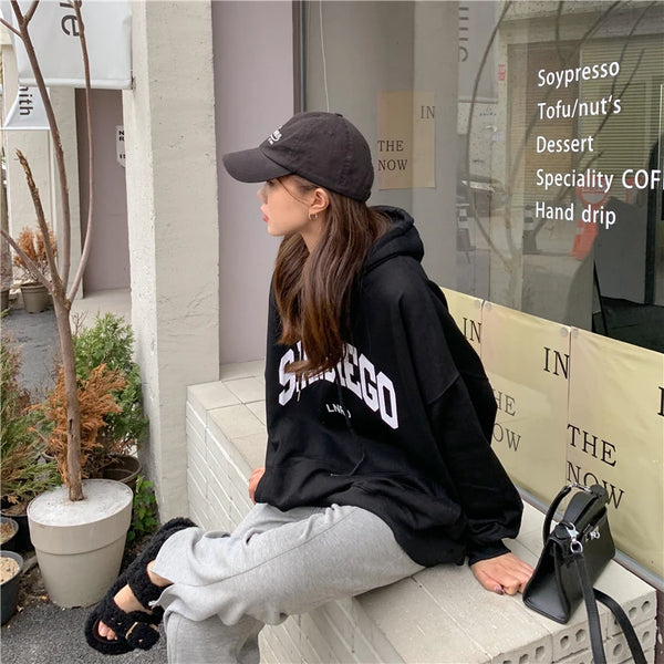 Cropped Fashion Y2K hoodie