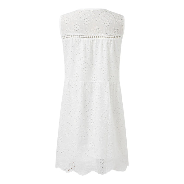 Cute White Midi Dresses