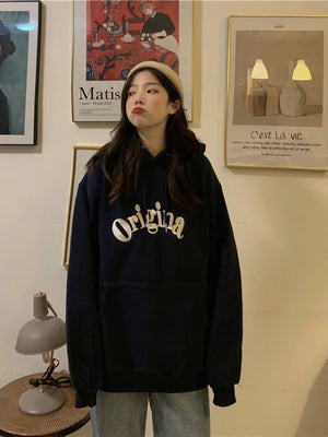 Fashion Y2K Embroidery hoodie