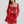 Floral Red Mini Dress