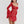 Floral Red Mini Dress