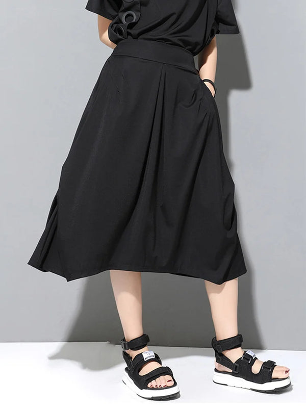 Full Black Maxi Skirt