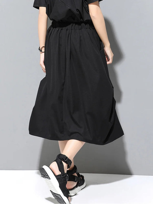 Full Black Maxi Skirt