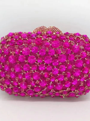 Hot Pink Clutch Bag