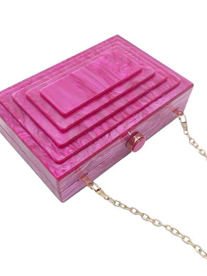 Hot Pink Crossbody Bag Designer