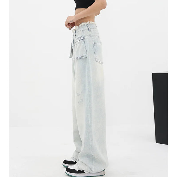 Light Blue Y2k Jeans