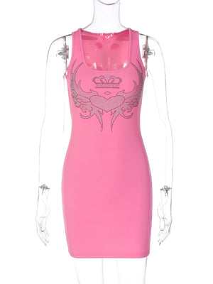 Light Pink Mini Dress