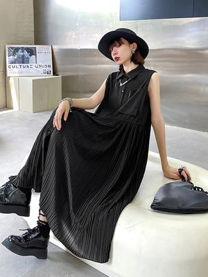 Long Black Dress Sleeveless
