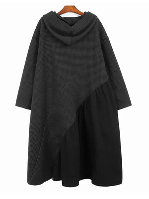 Long Black Slit Dress