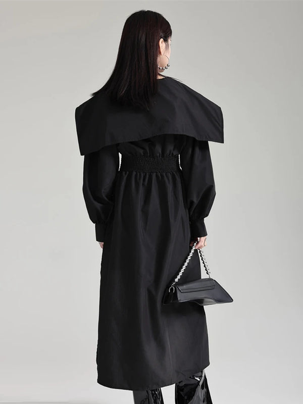 Long Sleeve Bodycon Black Dress