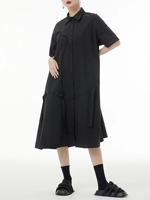 Long Sleeve Long Black Dress