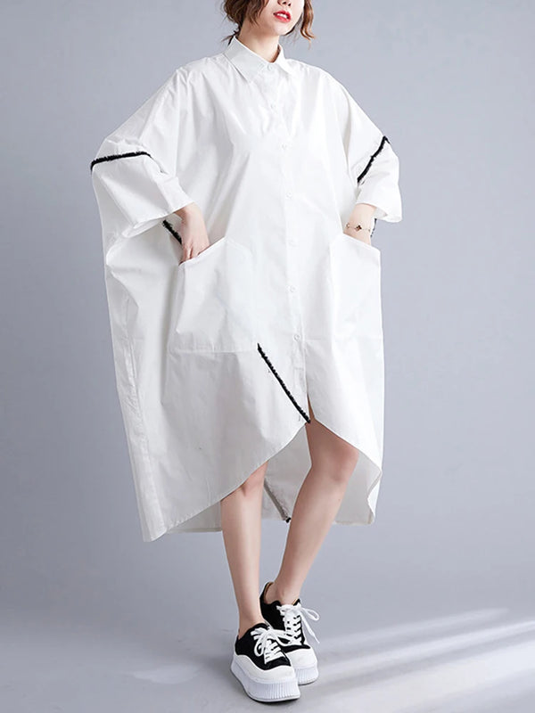 Midi Dresses White