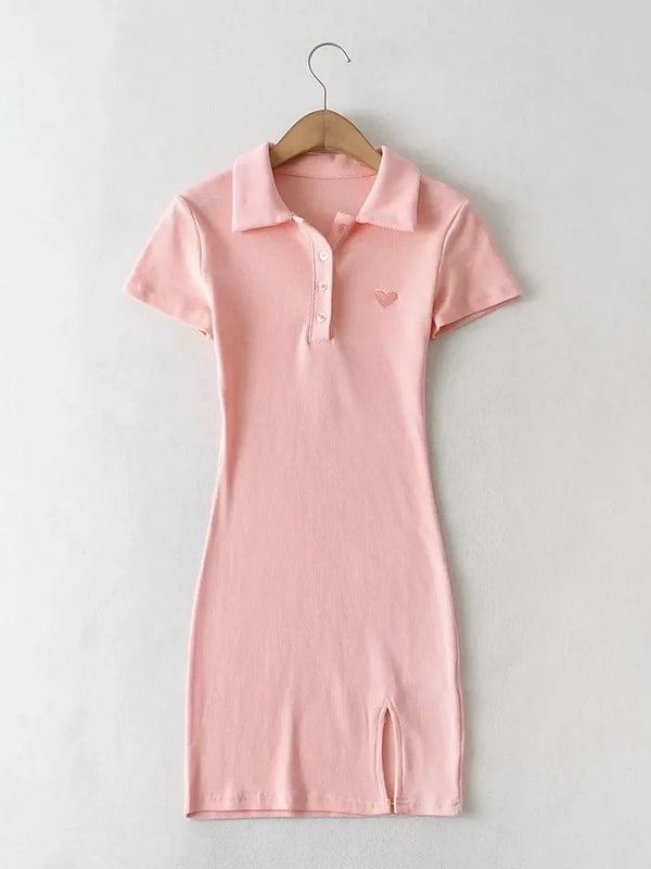 Mini Blush Pink Dress
