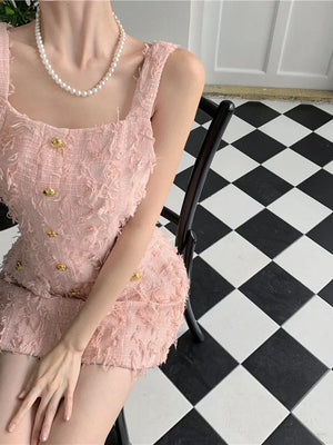 Mini Pink Dress