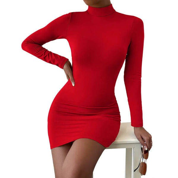 Mini Red Corset Dress