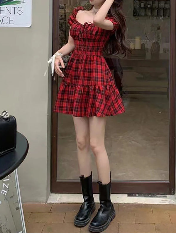 Mini Women's Red Dress