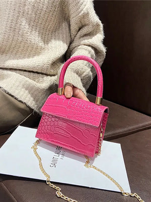 Pink Croc Bag