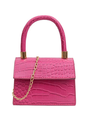 Pink Croc Bag