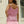Pink Feather Mini Dress