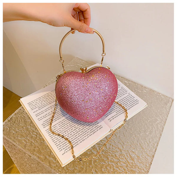 Pink Heart Bag