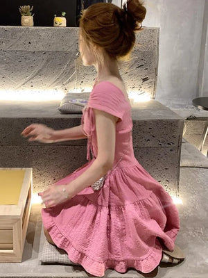 Pink Mini Party Dress