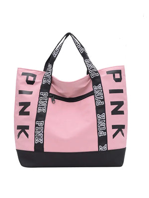 Pink Nylon Bag