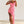 Pink Rosette Mini Dress